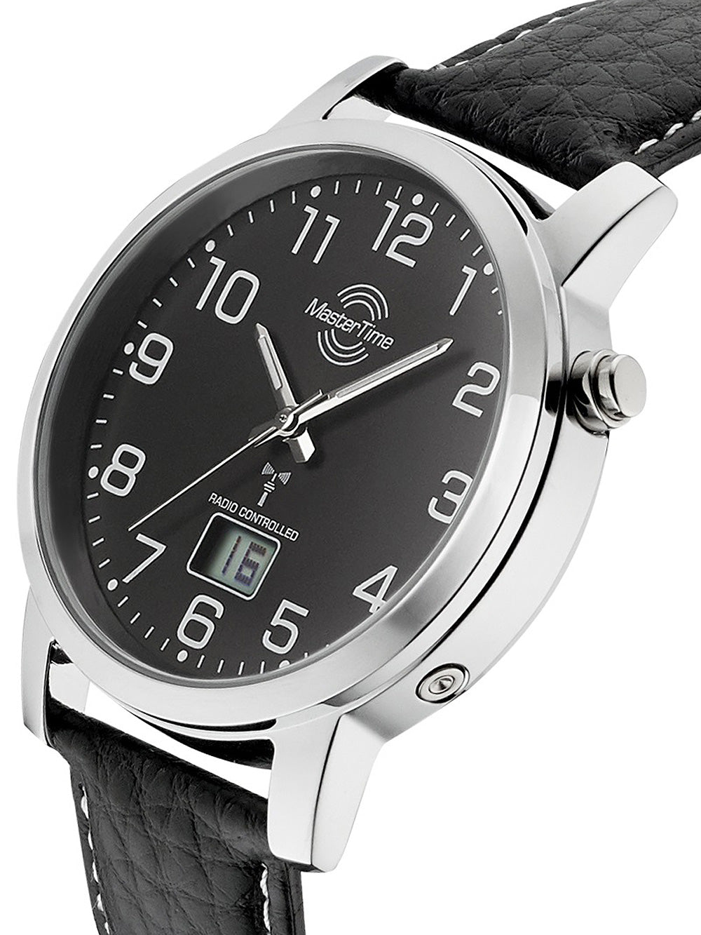 Master Time MTGA-10576-24L Radio Controlled Basic Series vyriškas laikrodis 41mm 3ATM