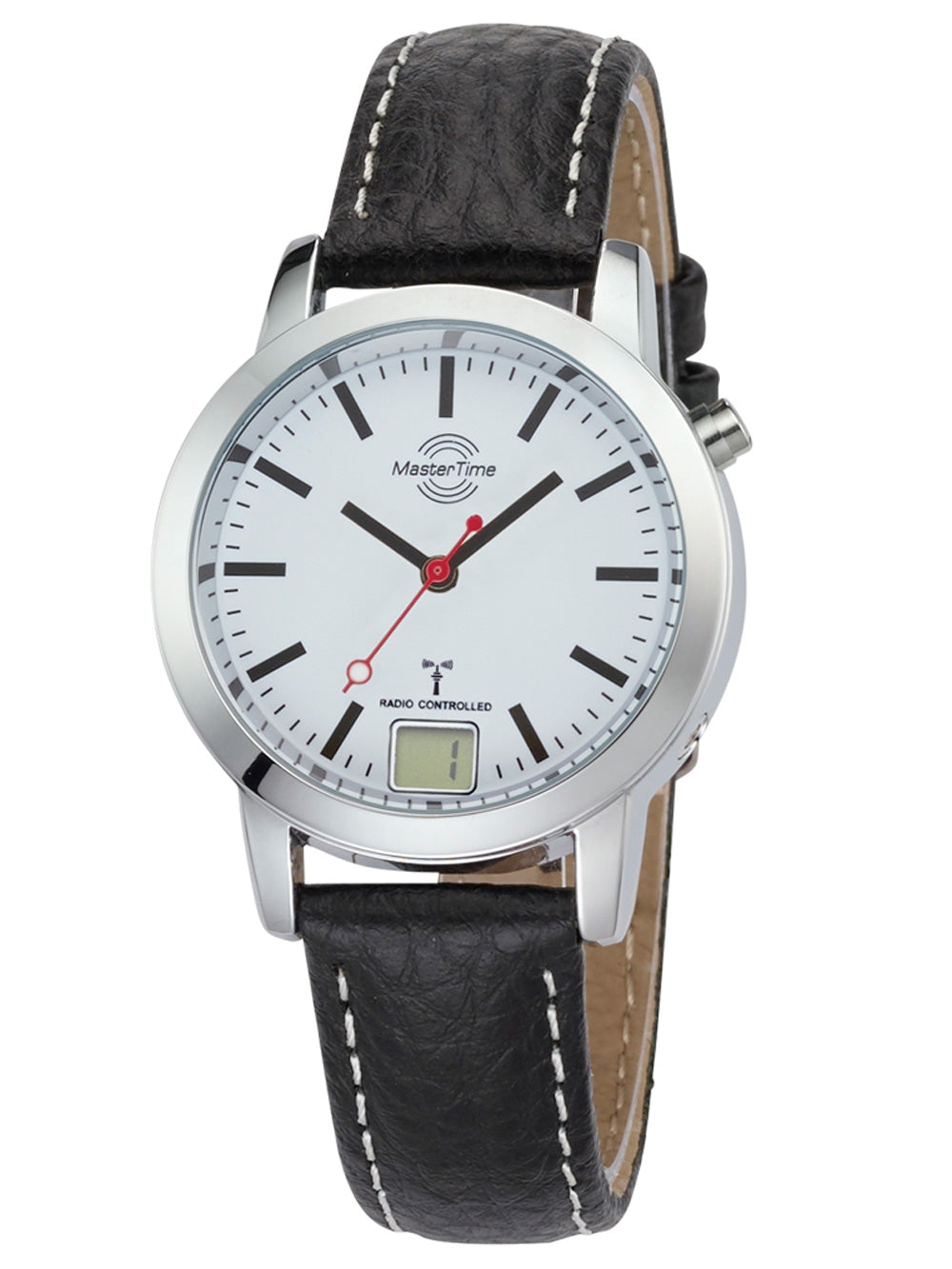 Master Time MTLA-10593-21L Radio Controlled Basic Station Clock moteriškas laikrodis 34mm
