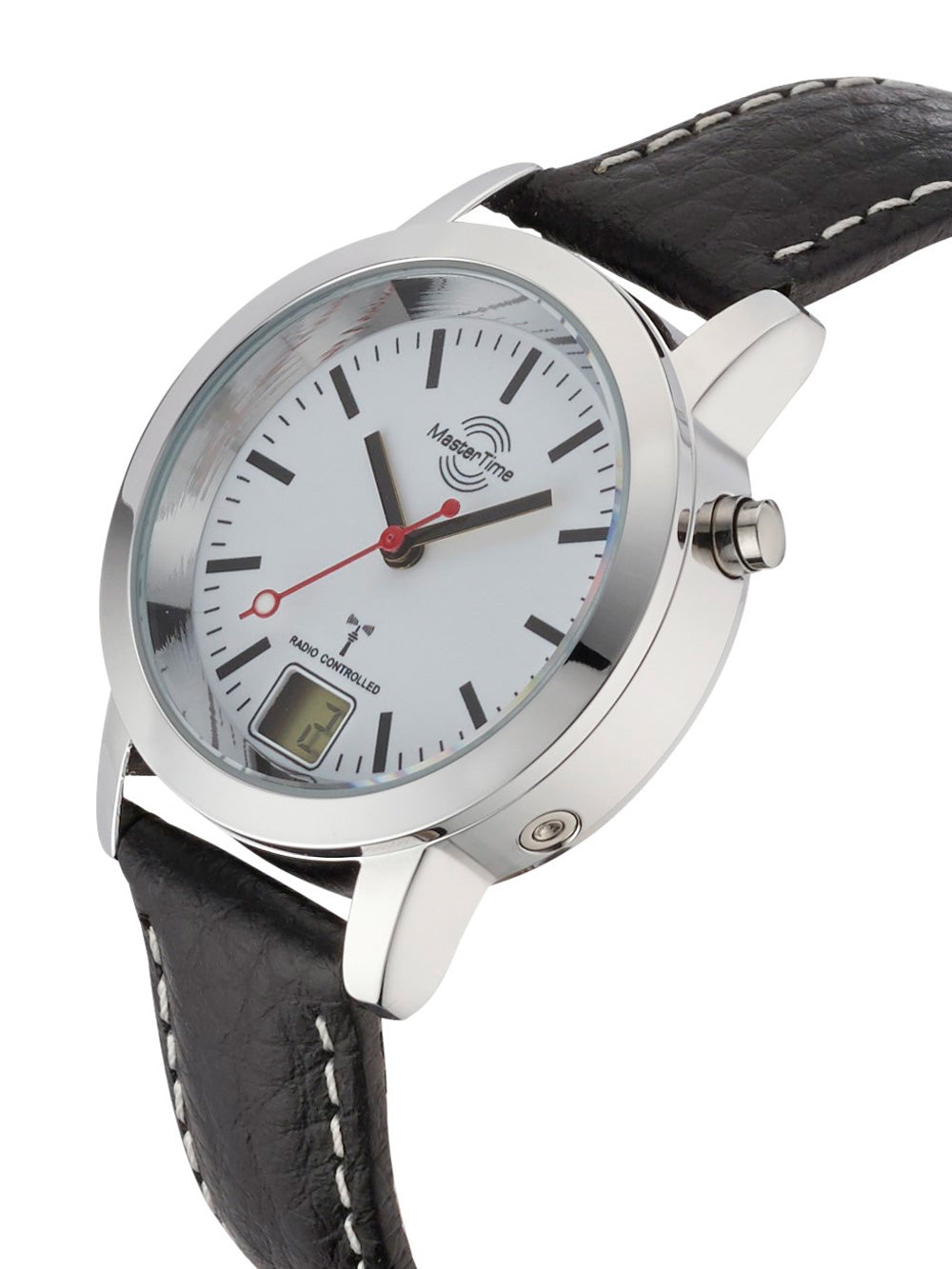 Master Time MTLA-10593-21L Radio Controlled Basic Station Clock moteriškas laikrodis 34mm