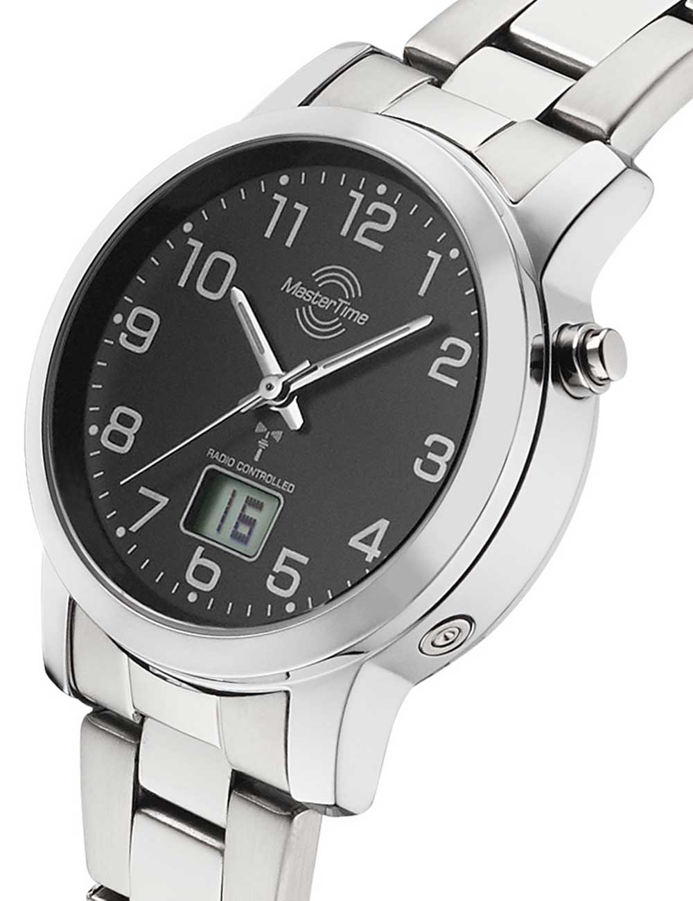 Master Time MTLA-10695-21M moteriškas laikrodis Basic radio quartz 33mm 3ATM