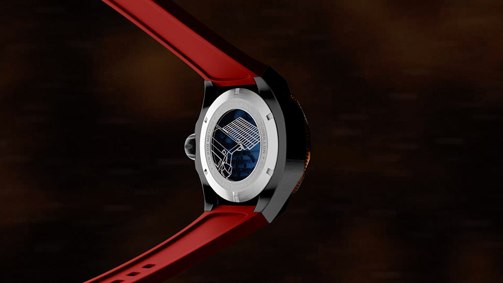 Nubeo NB-6075-09 vyriškas laikrodis Messenger Tourbillon Limited 52mm 10ATM