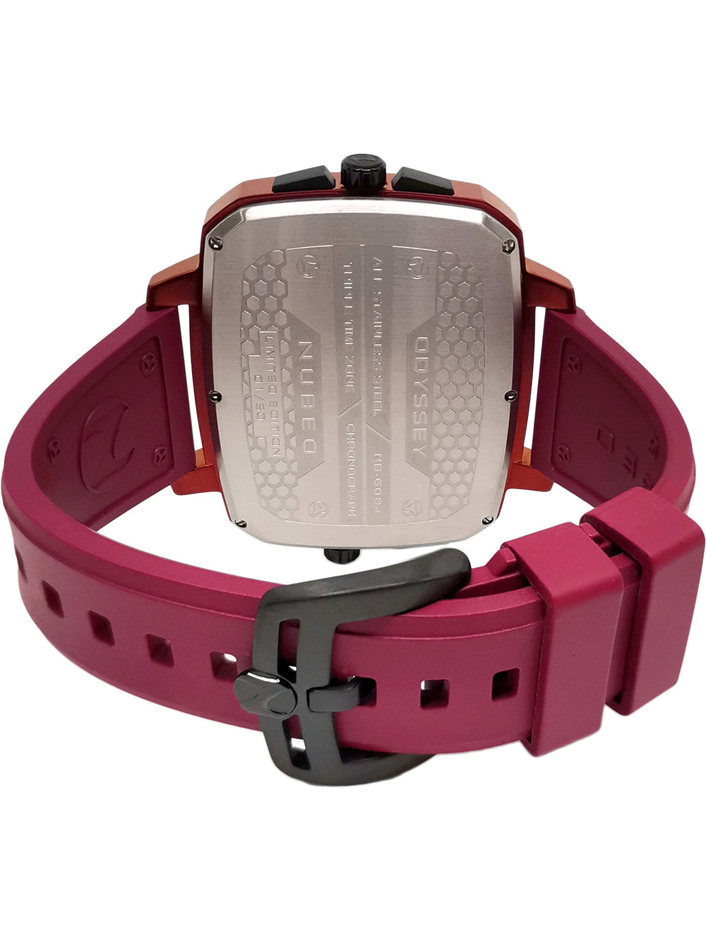 Nubeo NB-6084-02 vyriškas laikrodis Odyssey Triple Time-Zone Limited 58mm 5ATM