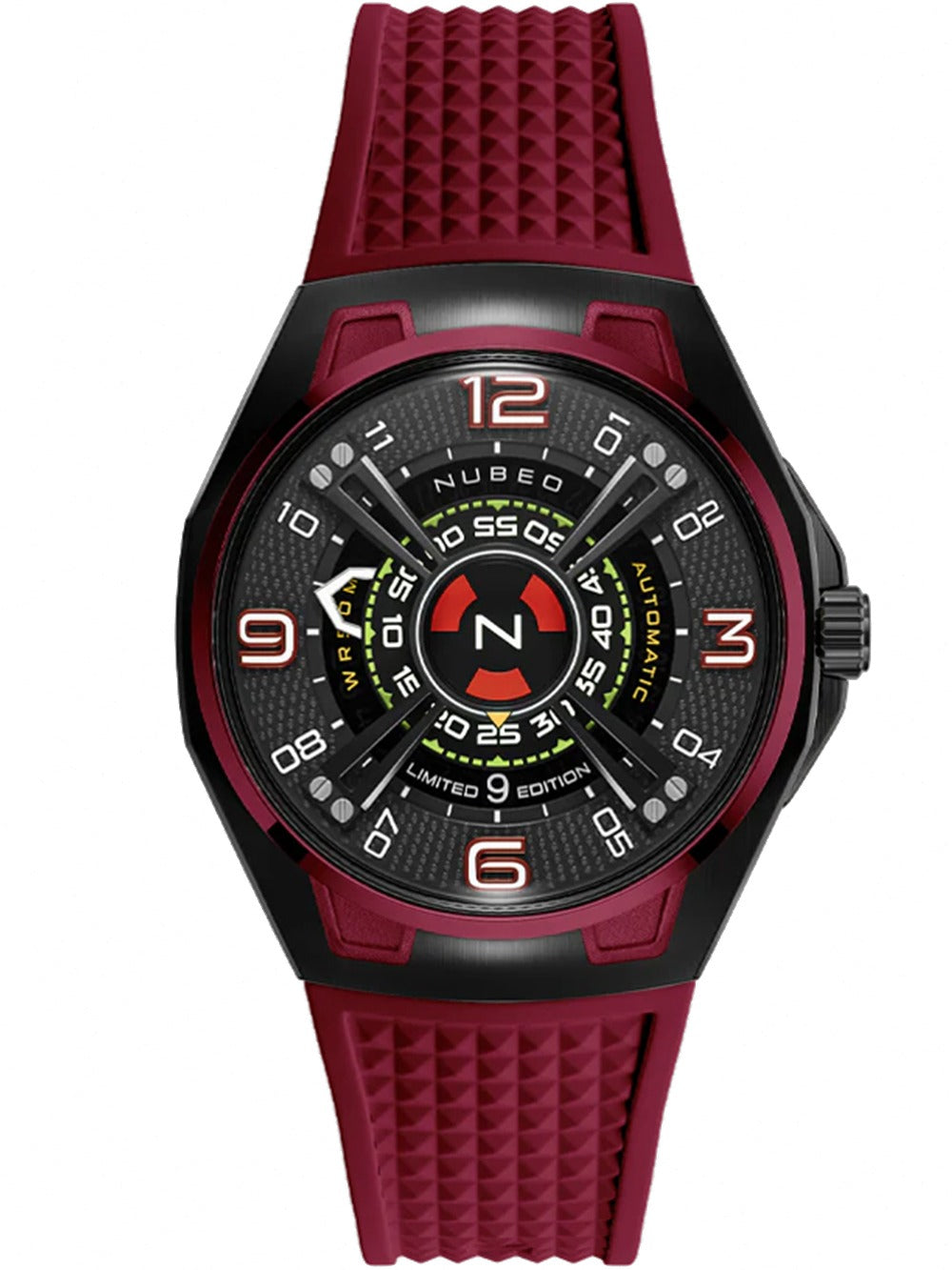 Nubeo NB-6094-02 vyriškas laikrodis OAO Automatic Limited Edition 44mm 5ATM