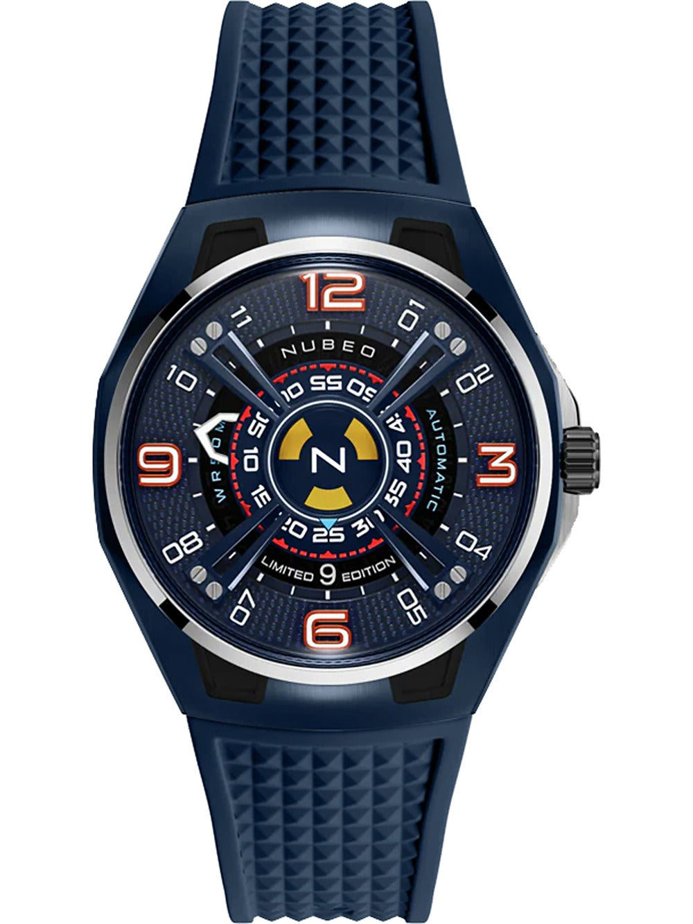 Nubeo NB-6094-03 vyriškas laikrodis OAO Automatic Limited Edition 44mm 5ATM