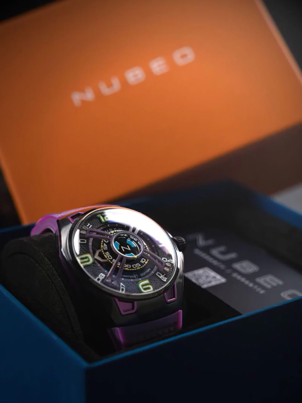 Nubeo NB-6094-05 vyriškas laikrodis OAO Automatic Limited Edition 44mm 5ATM