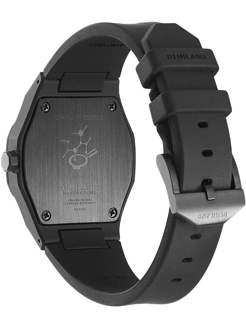 D1 Milano NCRJ01 Manochrome moteriškas laikrodis 32mm 5ATM