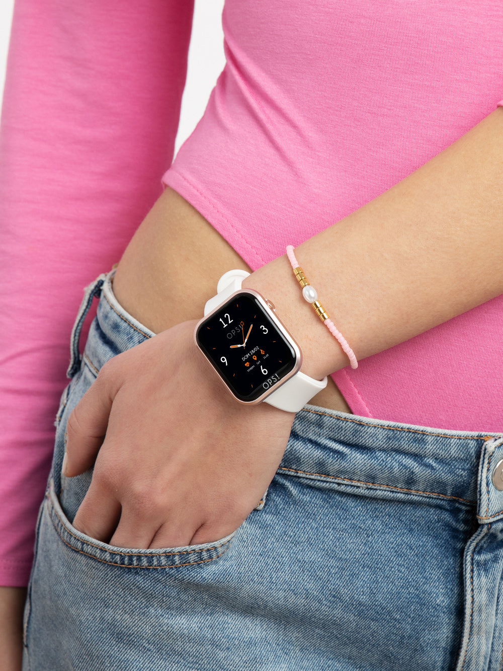OPS!SMART OPSSW-11 Call Smartlaikrodis Unisex 38mm