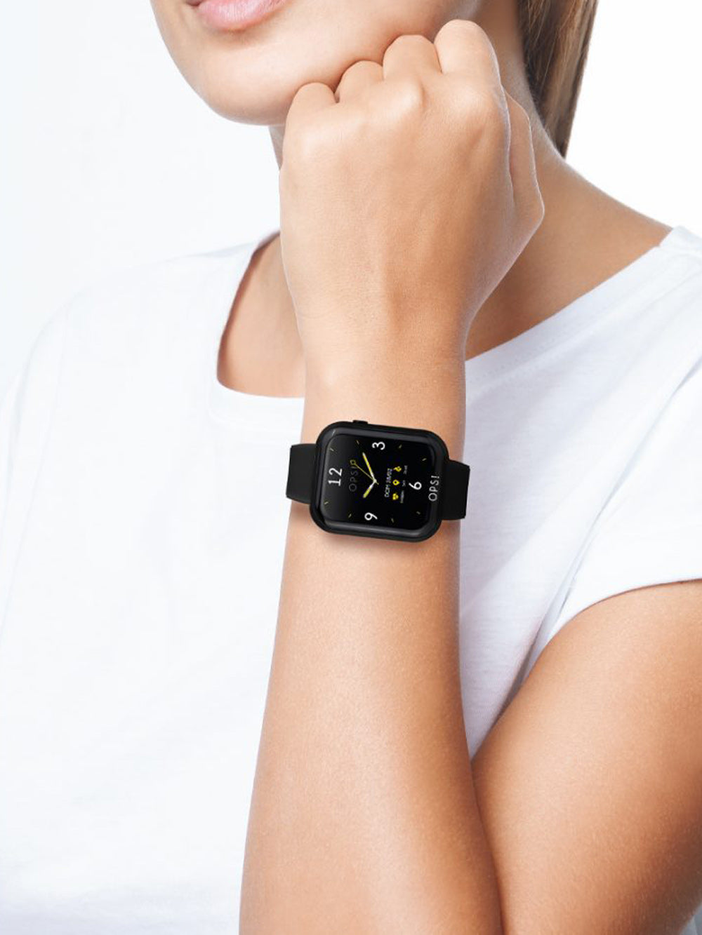 OPS!SMART OPSSW-09 Call Smartlaikrodis Unisex 38mm