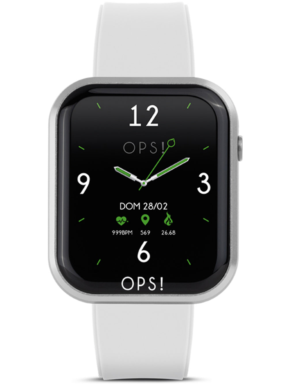OPS!SMART OPSSW-12 Call Smartlaikrodis Unisex 38mm