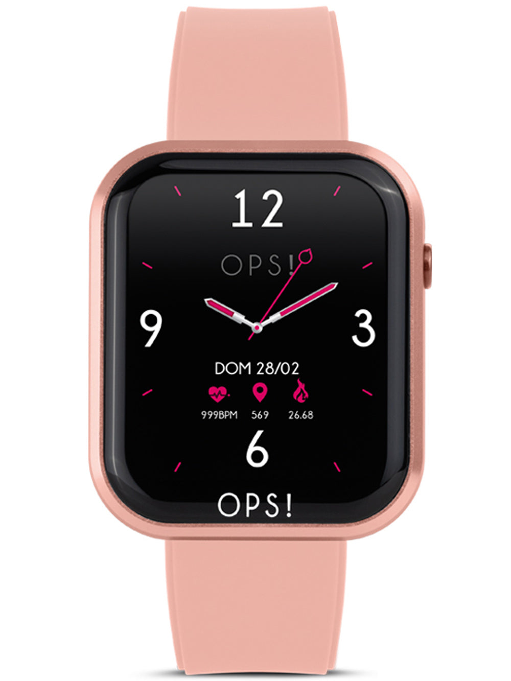 OPS!SMART OPSSW-13 Call Smartlaikrodis Unisex 38mm
