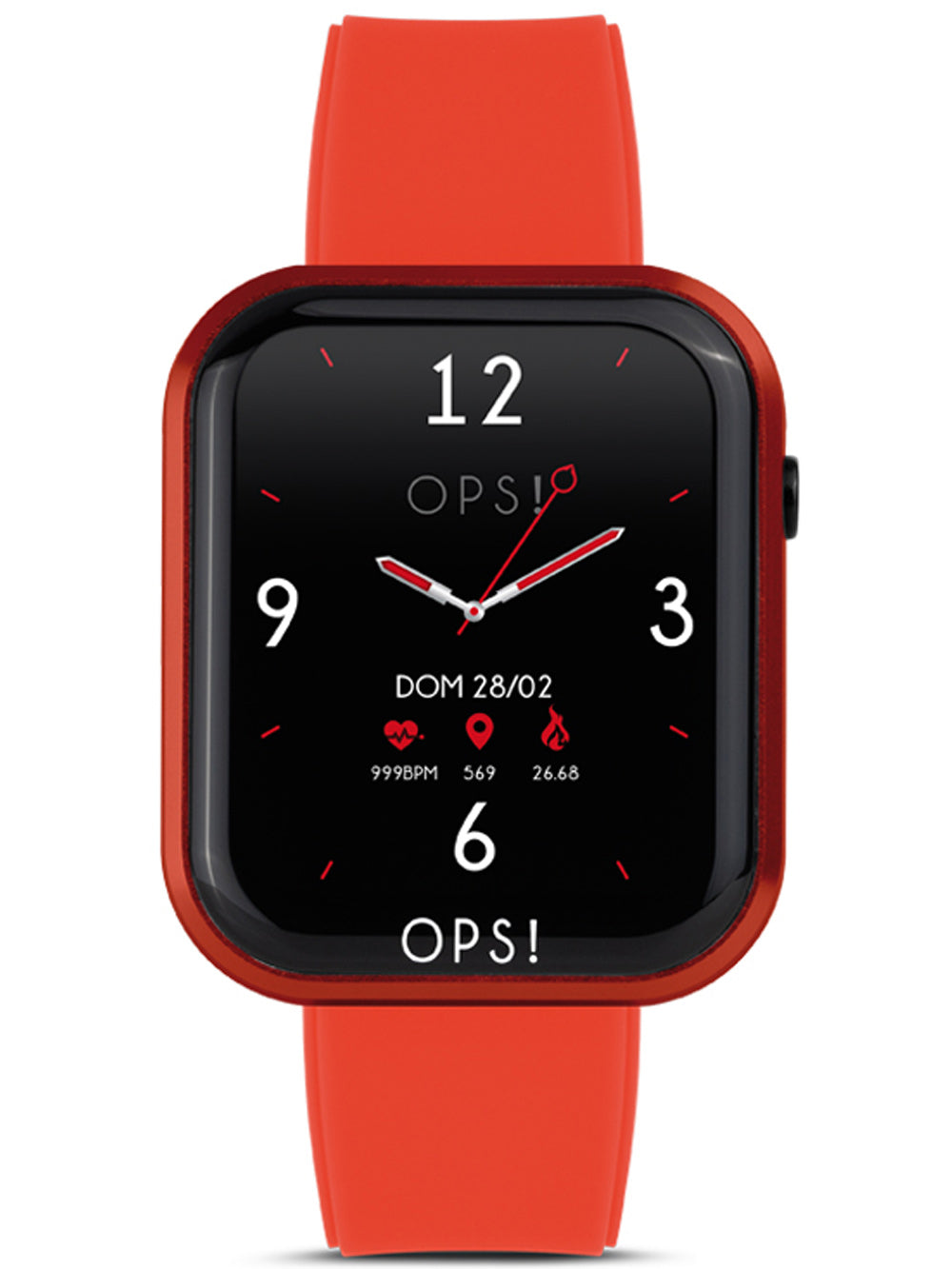 OPS!SMART OPSSW-14 Call Smartlaikrodis Unisex 38mm