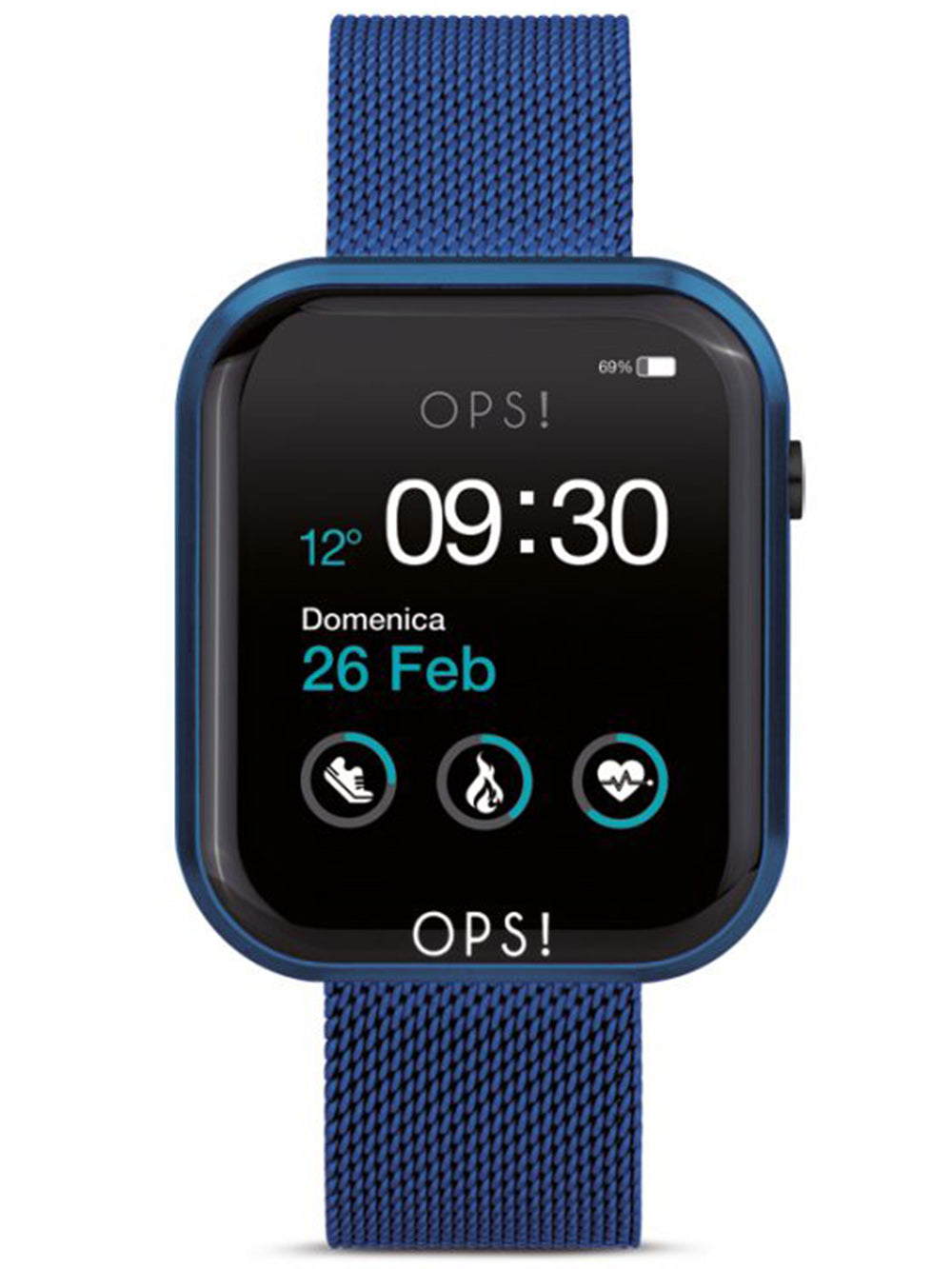 OPS!SMART OPSSW-20 Call Unisex Smartlaikrodis 38mm