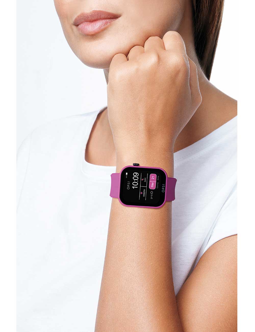 OPS!SMART OPSSW-28 Active Call Smartlaikrodis Unisex 38mm