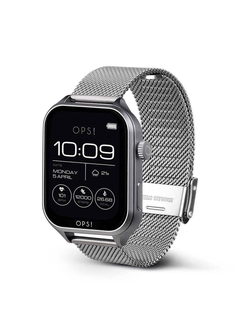 OPS!SMART OPSSW-44 Call Max Amoled unisex Smartlaikrodis 41.5 mm