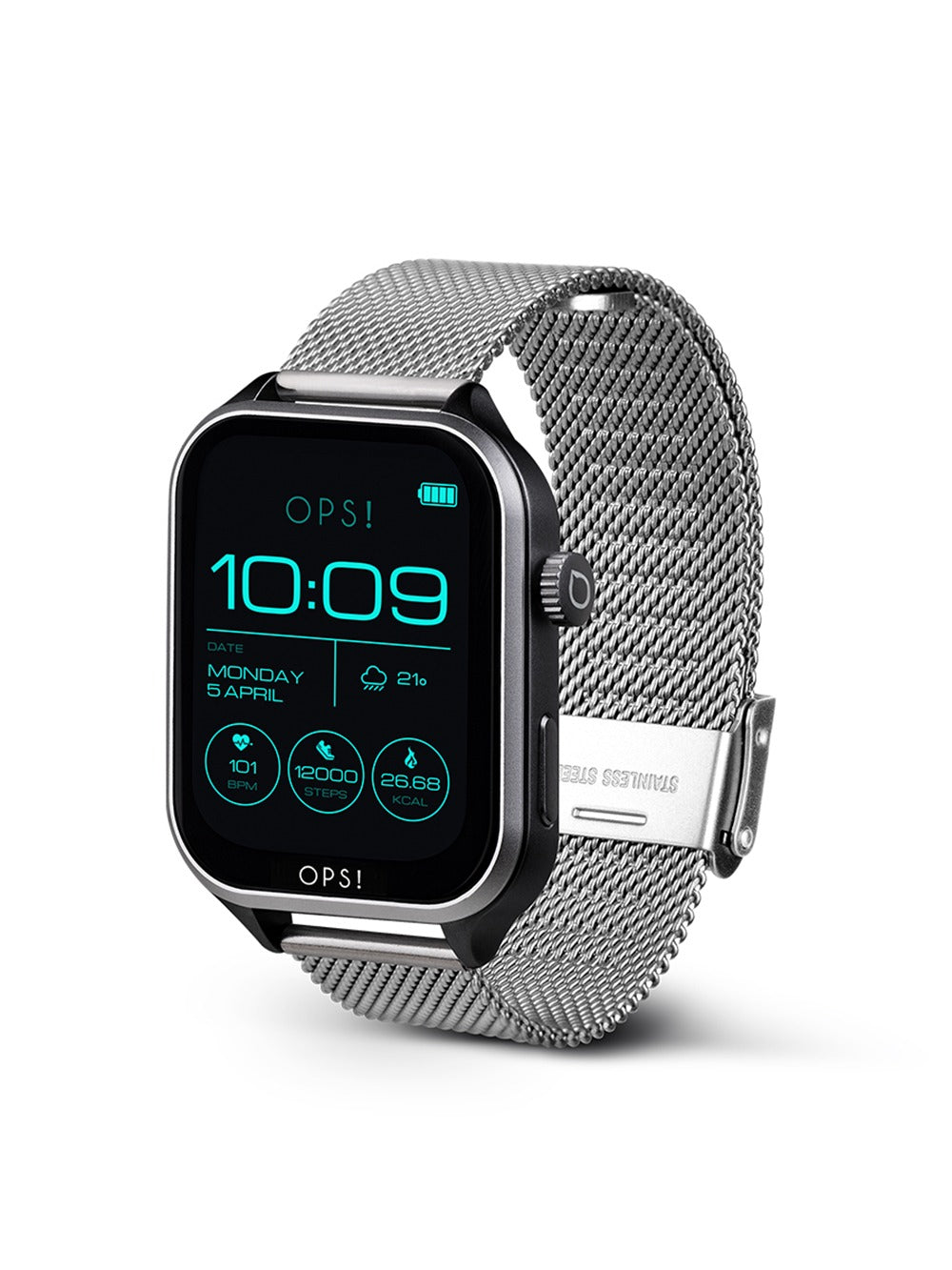 OPS!SMART OPSSW-45 Call Max Amoled unisex Smartlaikrodis 41.5 mm