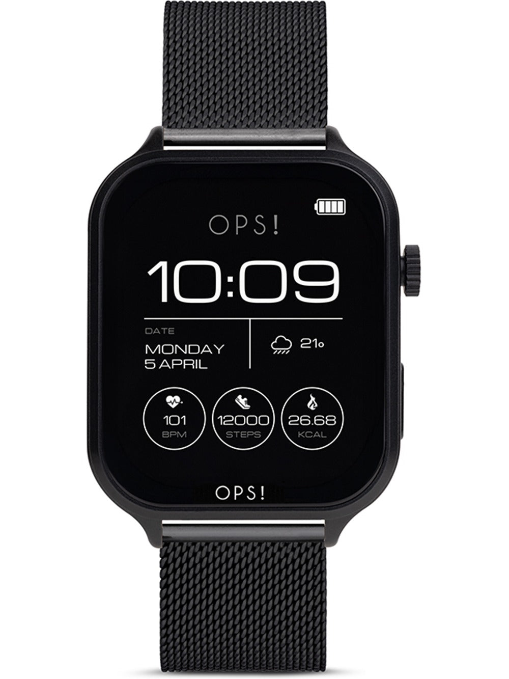 OPS!SMART OPSSW-47 Call Max Amoled unisex Smartlaikrodis 41.5 mm