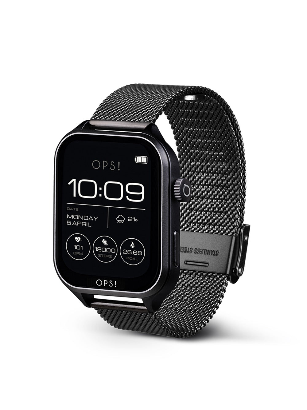 OPS!SMART OPSSW-47 Call Max Amoled unisex Smartlaikrodis 41.5 mm