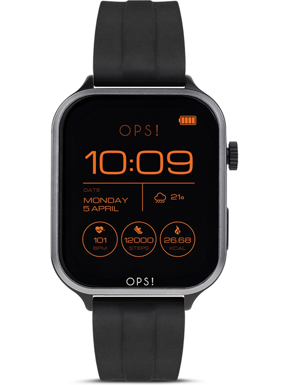 OPS!SMART OPSSW-48 Call Max Amoled unisex Smartlaikrodis 41.5 mm