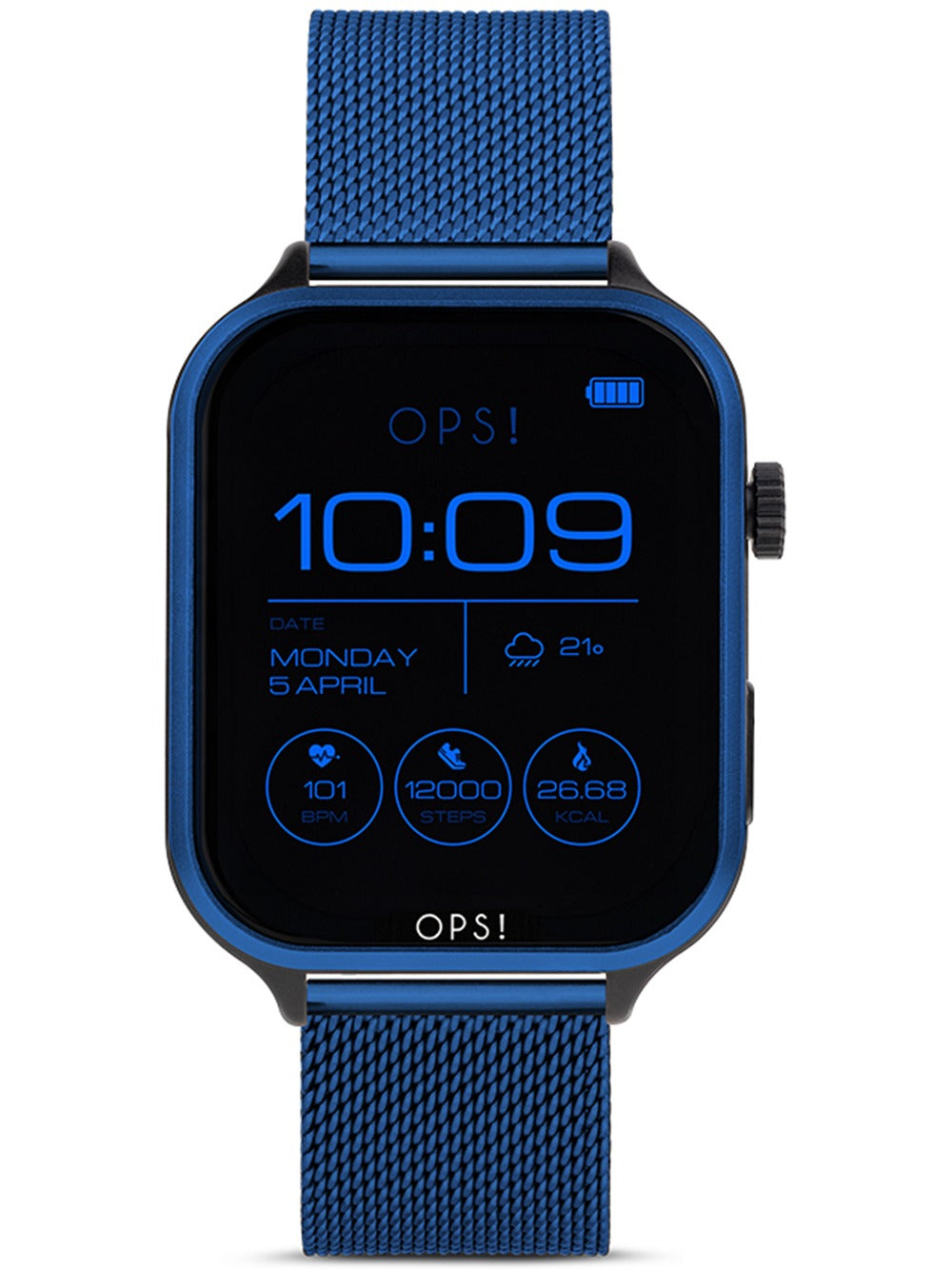 OPS!SMART OPSSW-49 Call Max Amoled unisex Smartlaikrodis 41.5 mm