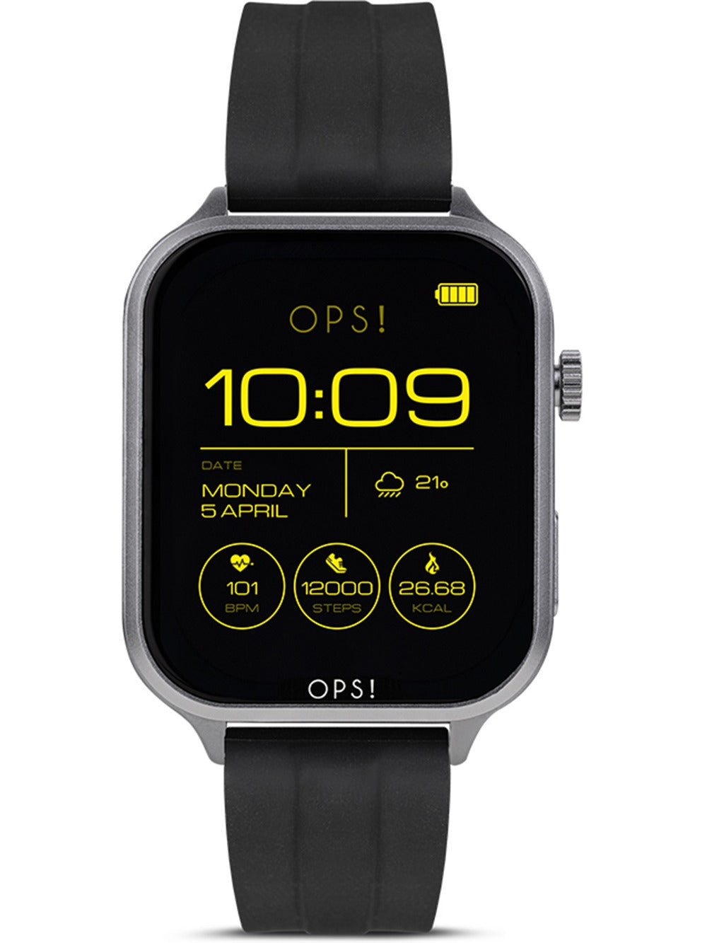 OPS!SMART OPSSW-50 Call Max Amoled unisex Smartlaikrodis 41.5 mm