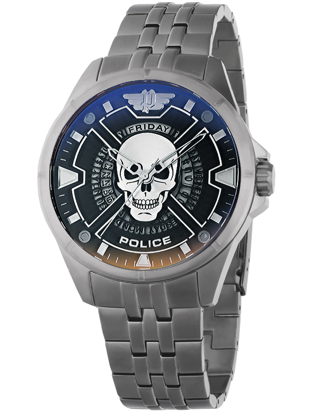 Police PEWJH0005404 Malawi vyriškas laikrodis 45mm 3ATM