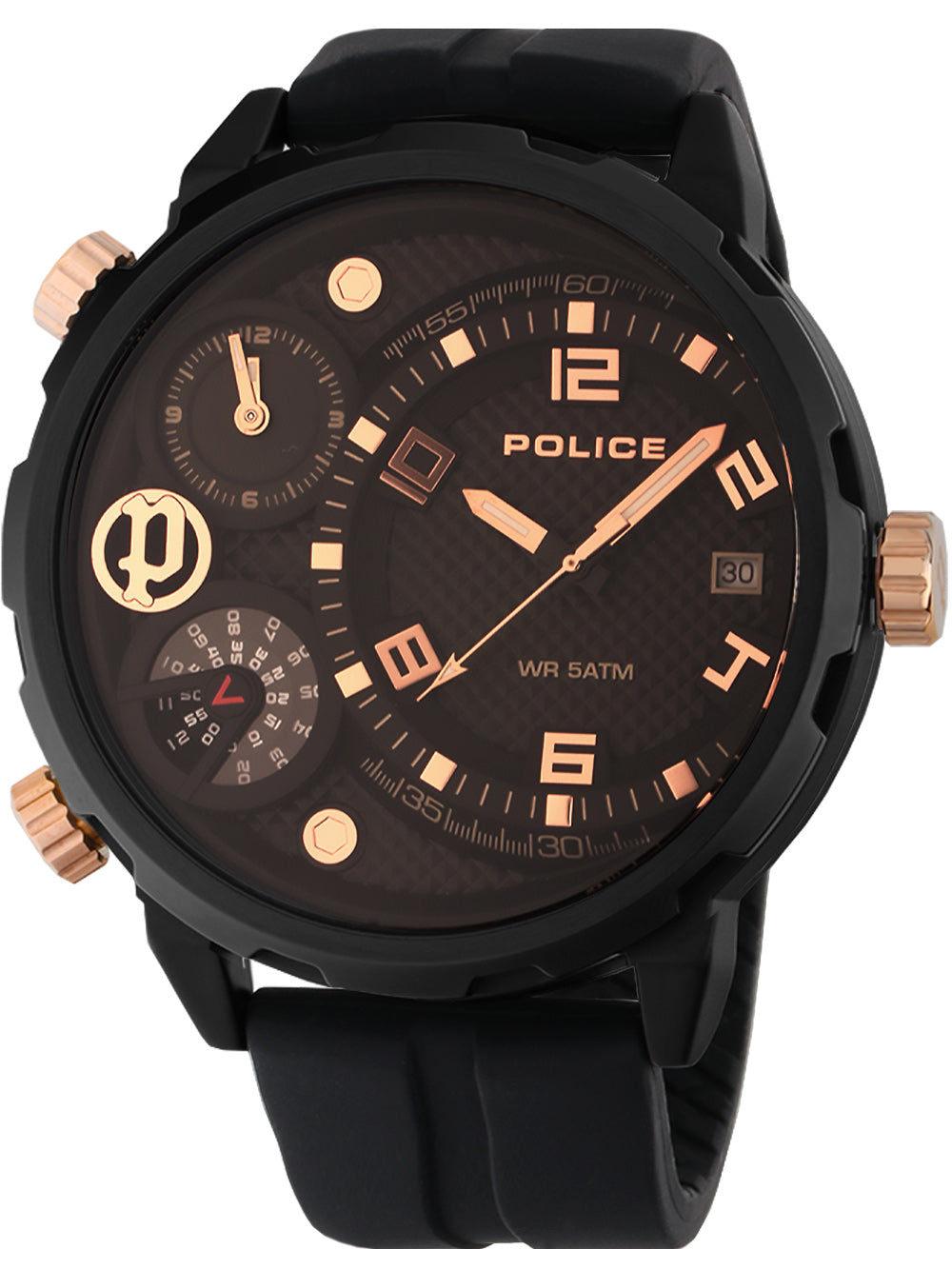 Police PEWJN2195301 Ray vyriškas laikrodis 51mm 5ATM