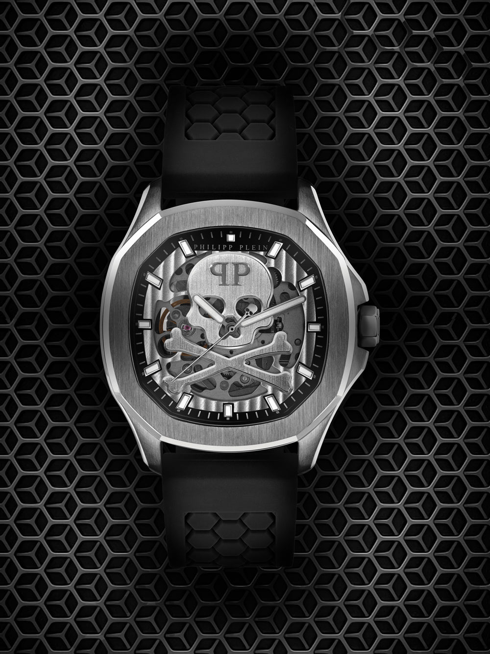 Philipp Plein PWRAA0123 High-Conic Automatic vyriškas laikrodis 42mm 5ATM
