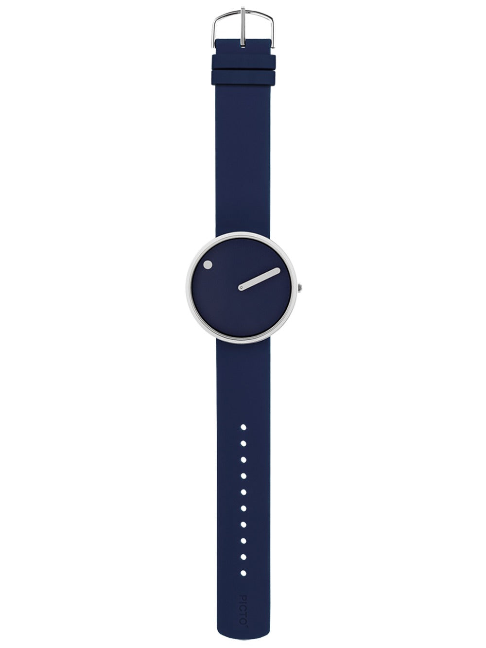 PICTO 43393-0520S Unisex laikrodis Midnight Blue 40mm 5ATM