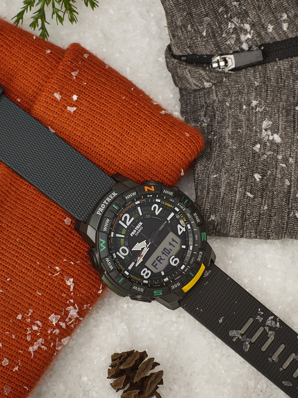 Casio PRT-B50-1ER Pro Trek vyriškas laikrodis 51mm 10ATM