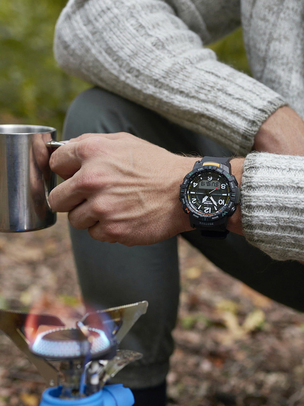 Casio PRT-B50-1ER Pro Trek vyriškas laikrodis 51mm 10ATM