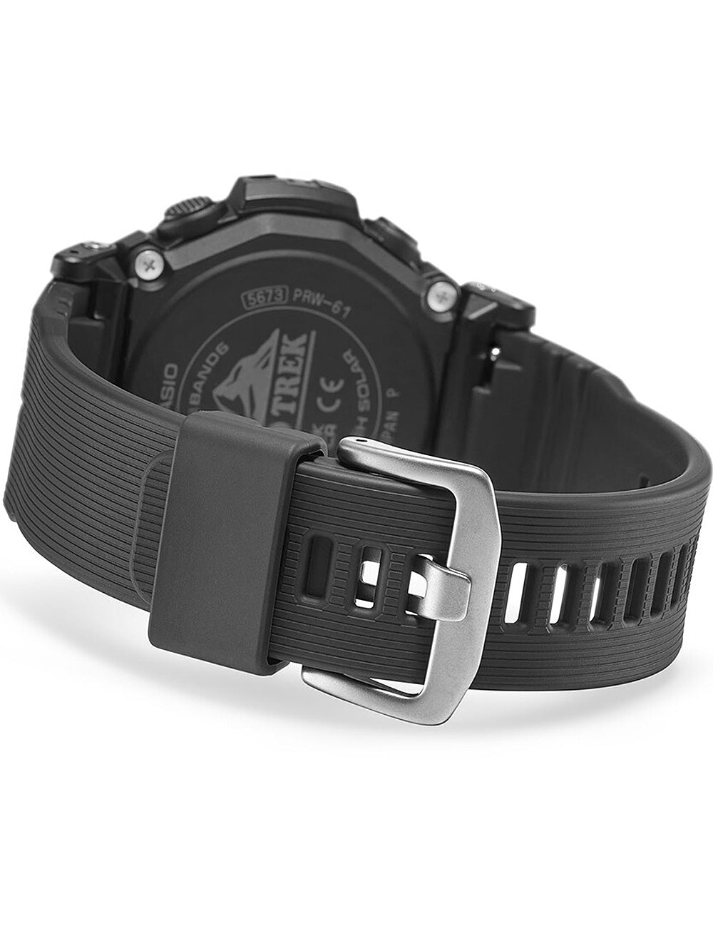 Casio PRW-61-1AER Pro-Trek Radio Controlled Solar vyriškas laikrodis 47mm 10ATM