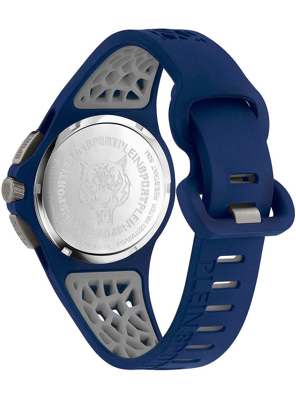 Plein Sport PSABA0223 Thunderstorm Chronograph vyriškas laikrodis 43mm 5AT