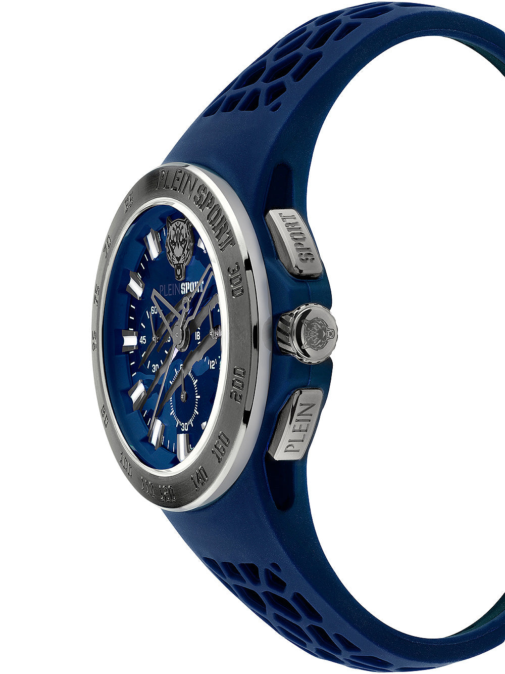 Plein Sport PSABA0223 Thunderstorm Chronograph vyriškas laikrodis 43mm 5AT