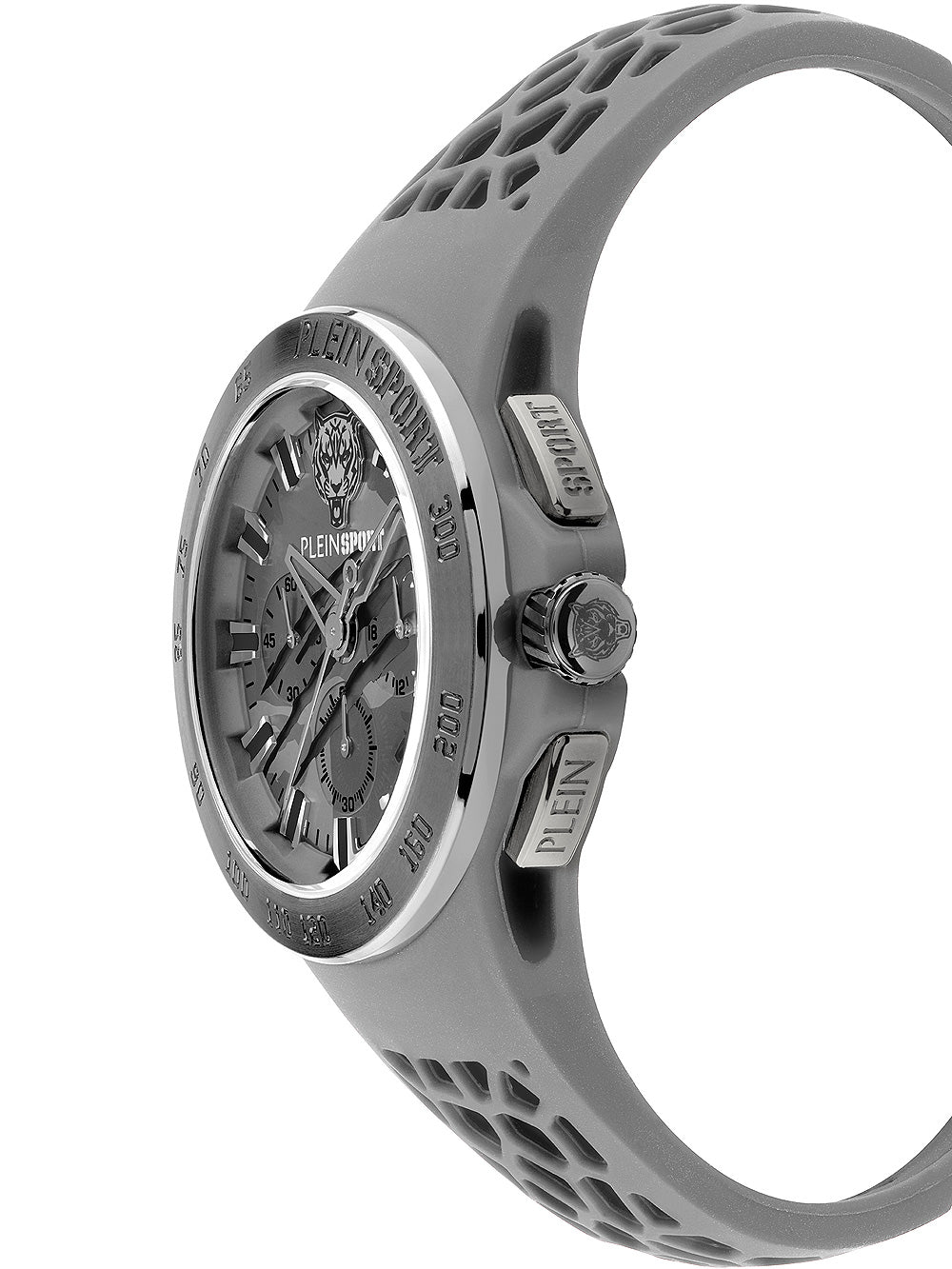 Plein Sport PSABA0523 Thunderstorm Chronograph vyriškas laikrodis 43mm 5AT