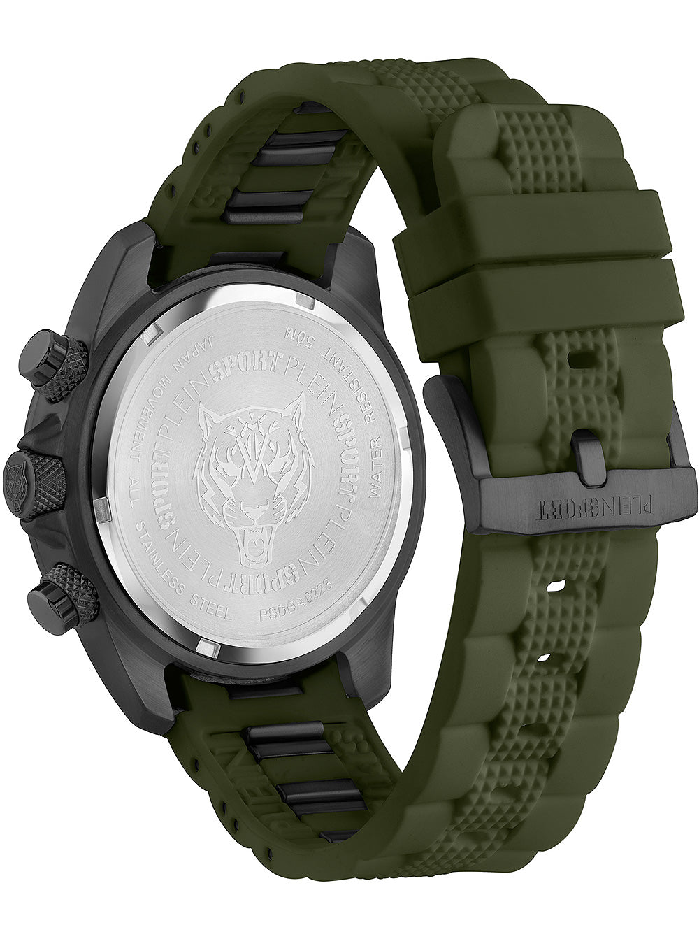 Plein Sport PSDBA0223 Hurricane Chronograph vyriškas laikrodis 44mm 5ATM