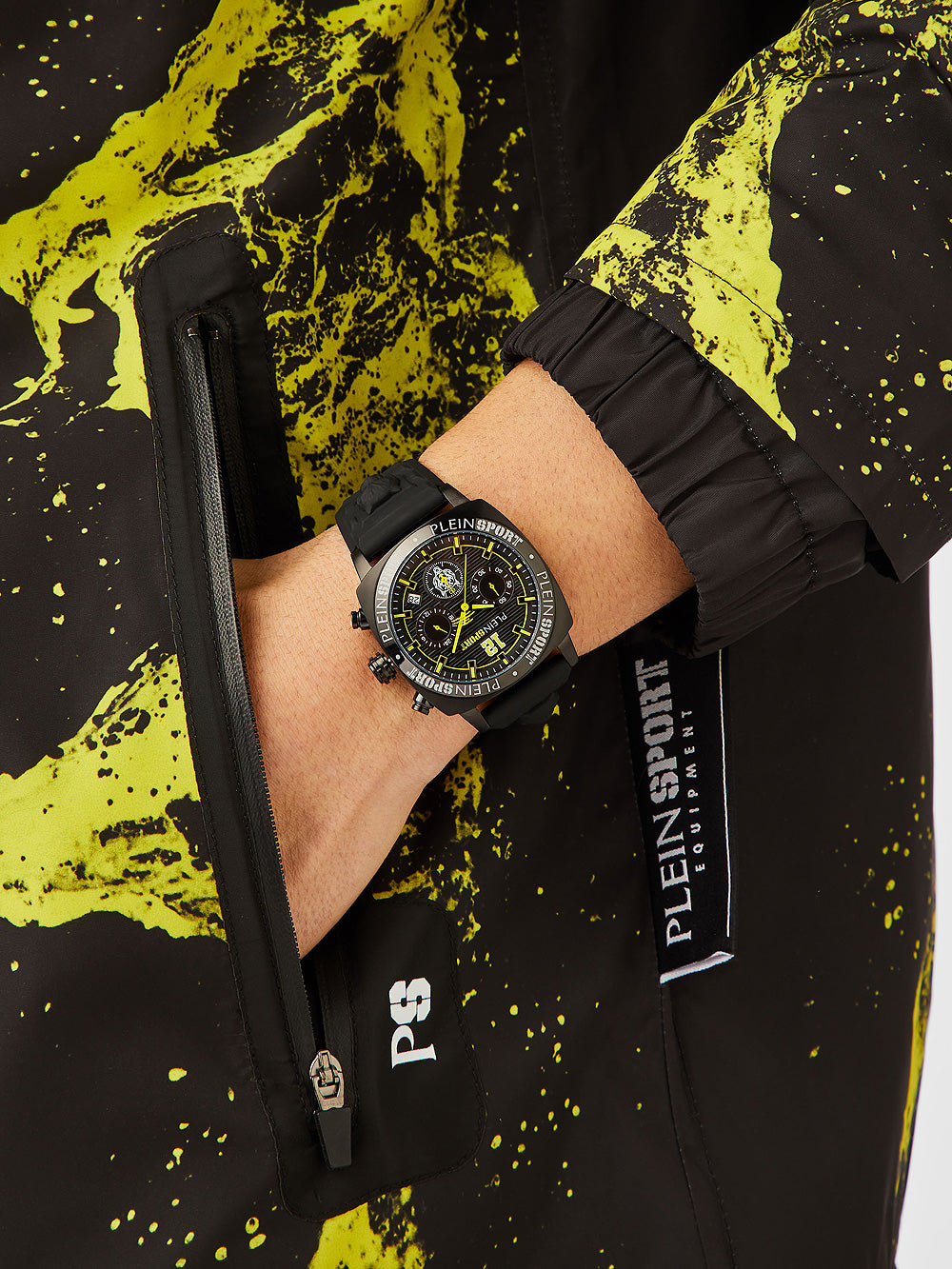 Plein Sport PSGBA1523 Wildcat Chronograph vyriškas laikrodis 40mm 5ATM