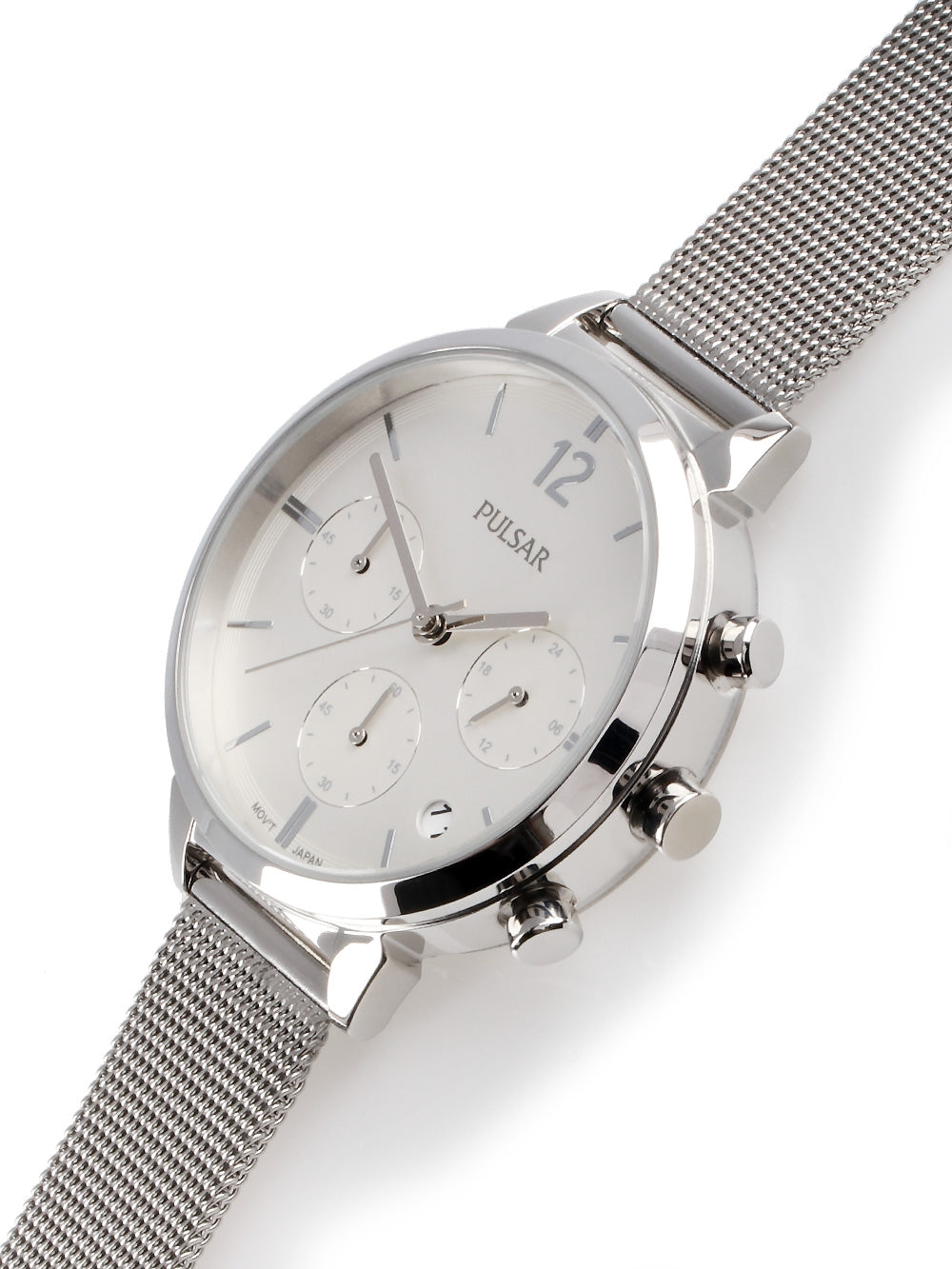 Pulsar PT3943X1 Chronograph moteriškas laikrodis 36mm 5 ATM