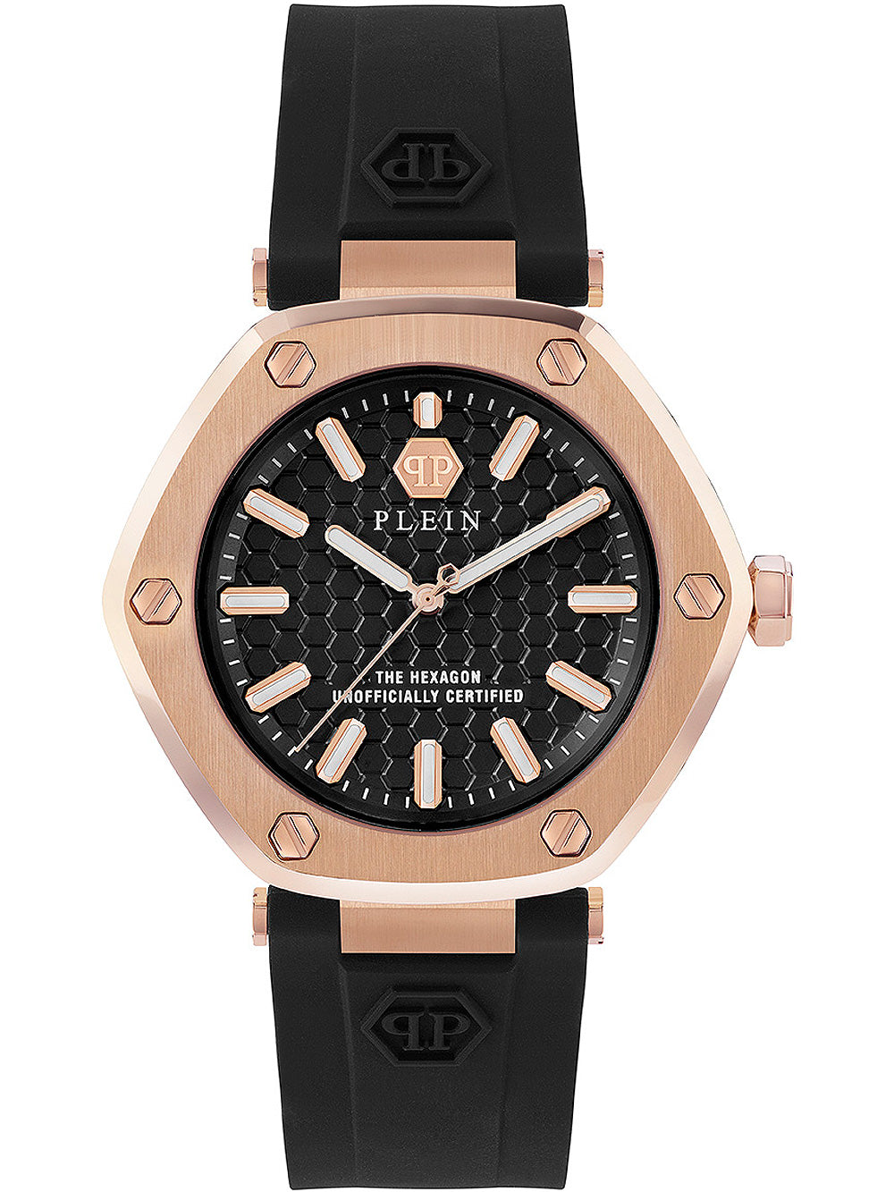 Philipp Plein PW1BA0323 The Hexagon moteriškas laikrodis 38mm 5ATM