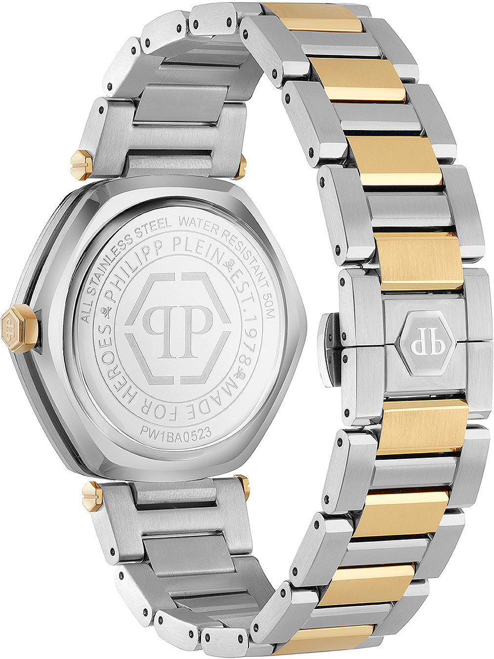 Philipp Plein PW1BA0523 The Hexagon moteriškas laikrodis 38mm 5ATM