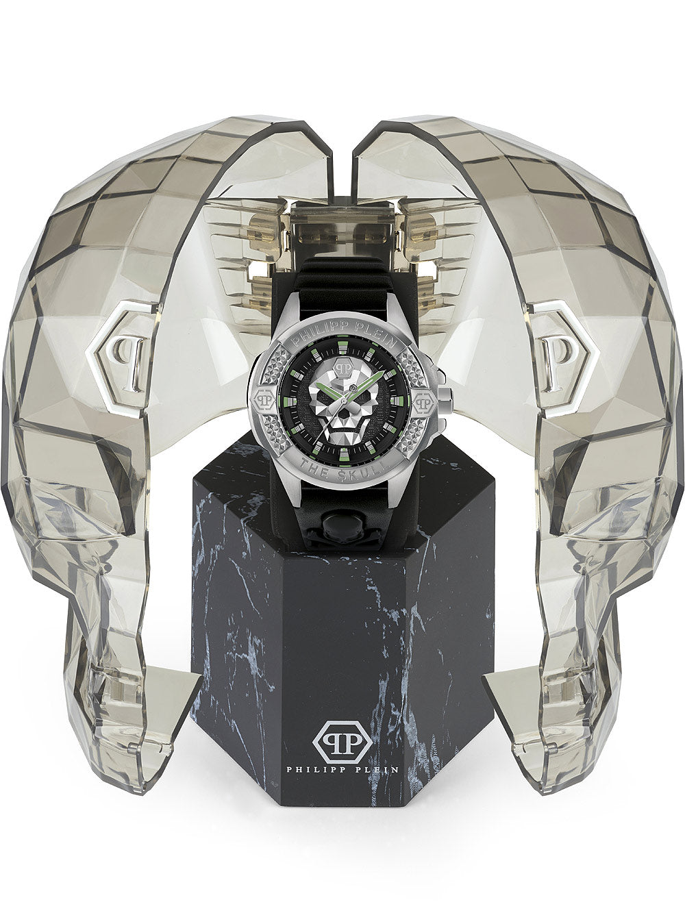 Philipp Plein PWAAA0321 The $kull vyriškas laikrodis 44mm 5ATM