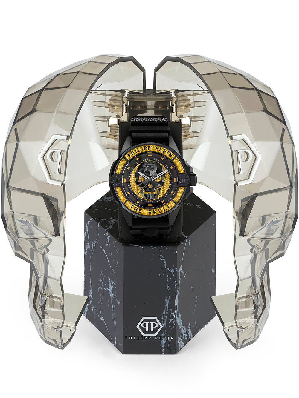 Philipp Plein PWAAA1922 The $kull Carbon Fiber 44mm 5ATM