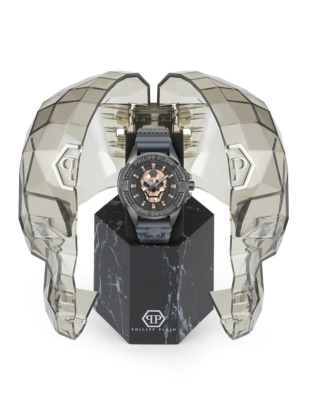 Philipp Plein PWAAA2324 vyriškas laikrodis The Skull 47mm 5ATM