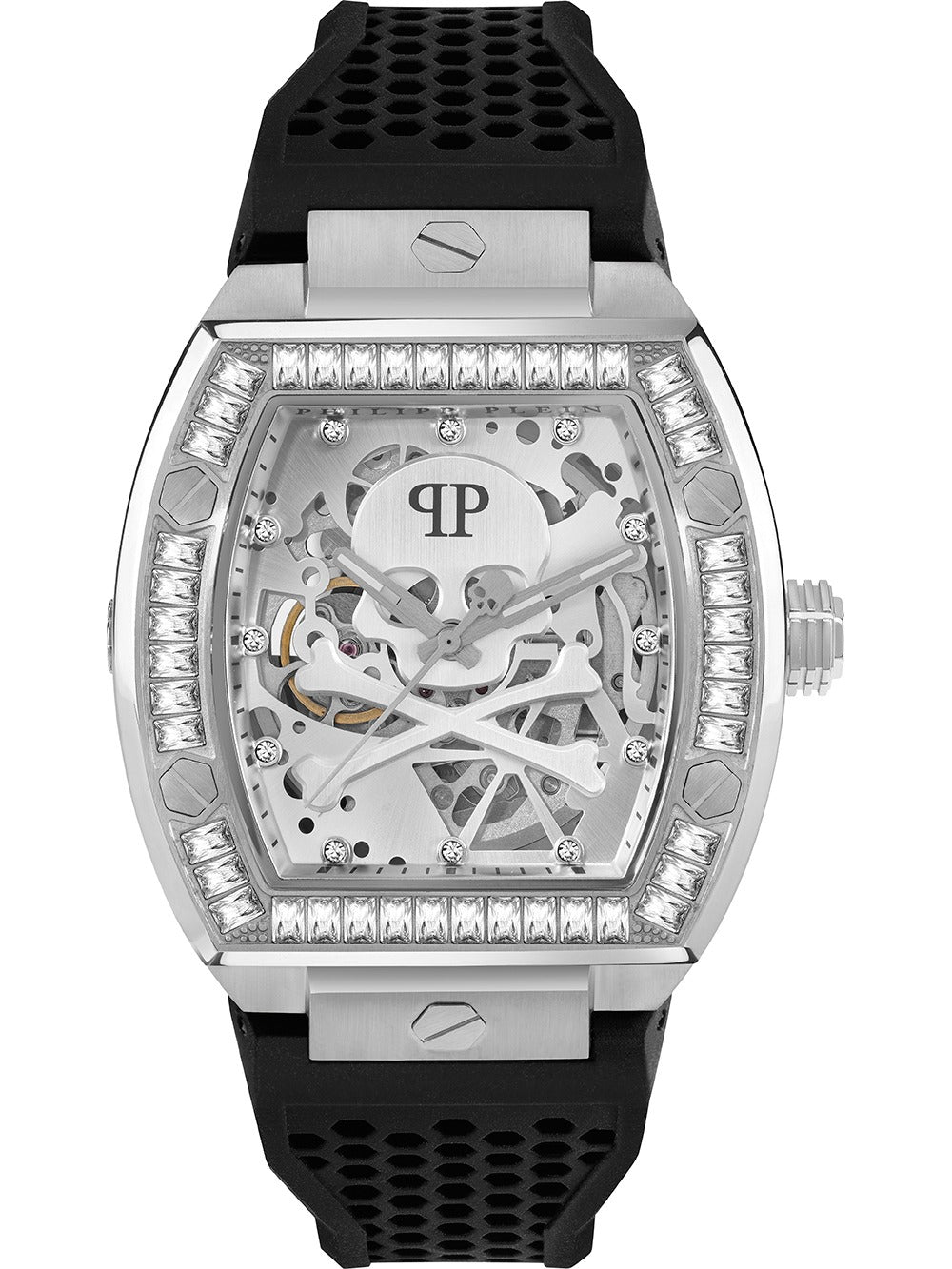 Philipp Plein PWBAA1323 vyriškas laikrodis The Skeleton Automatic 44mm 5ATM