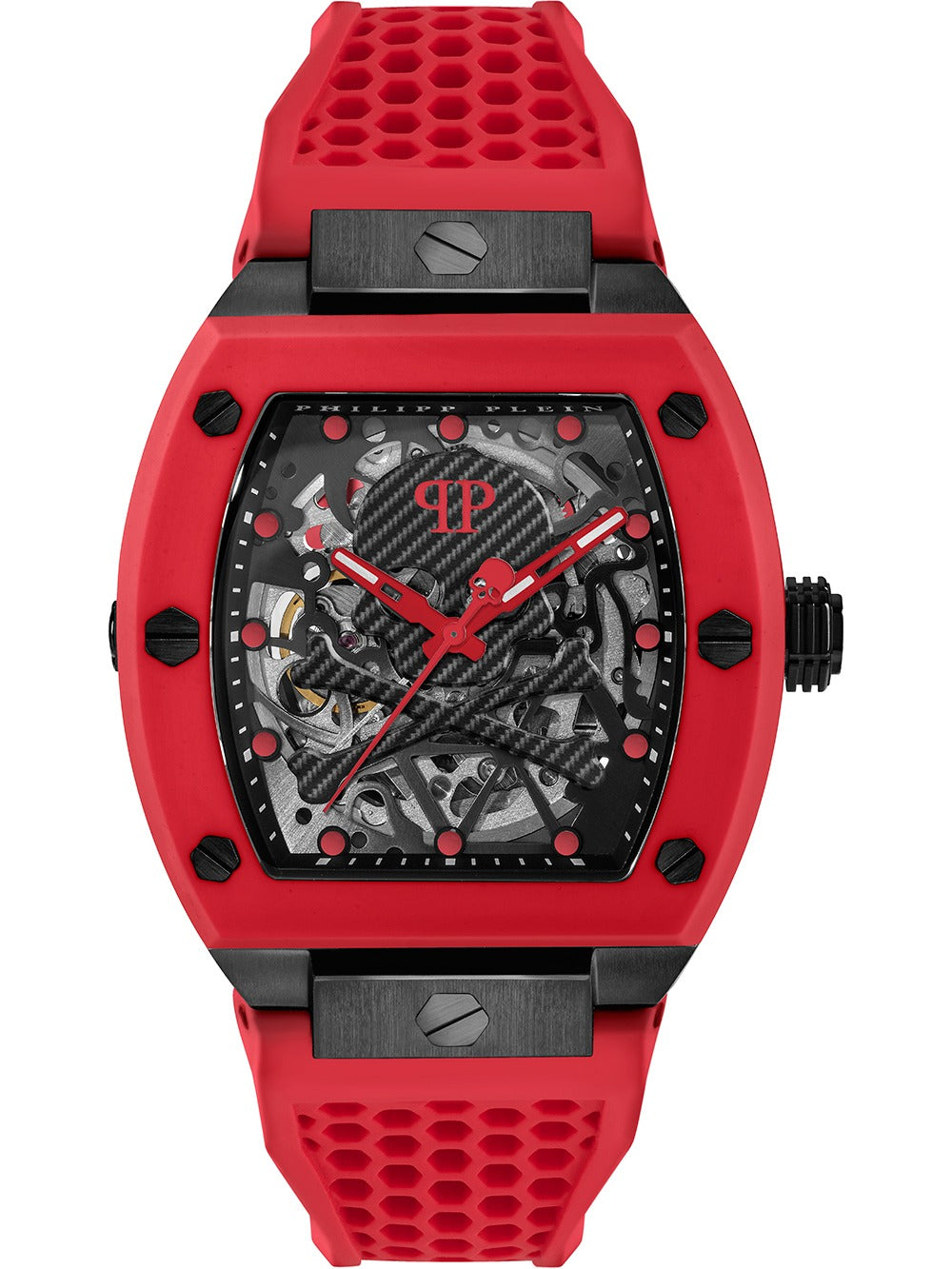 Philipp Plein PWBAA2224 vyriškas laikrodis The Skeleton Automatic 44mm 5ATM
