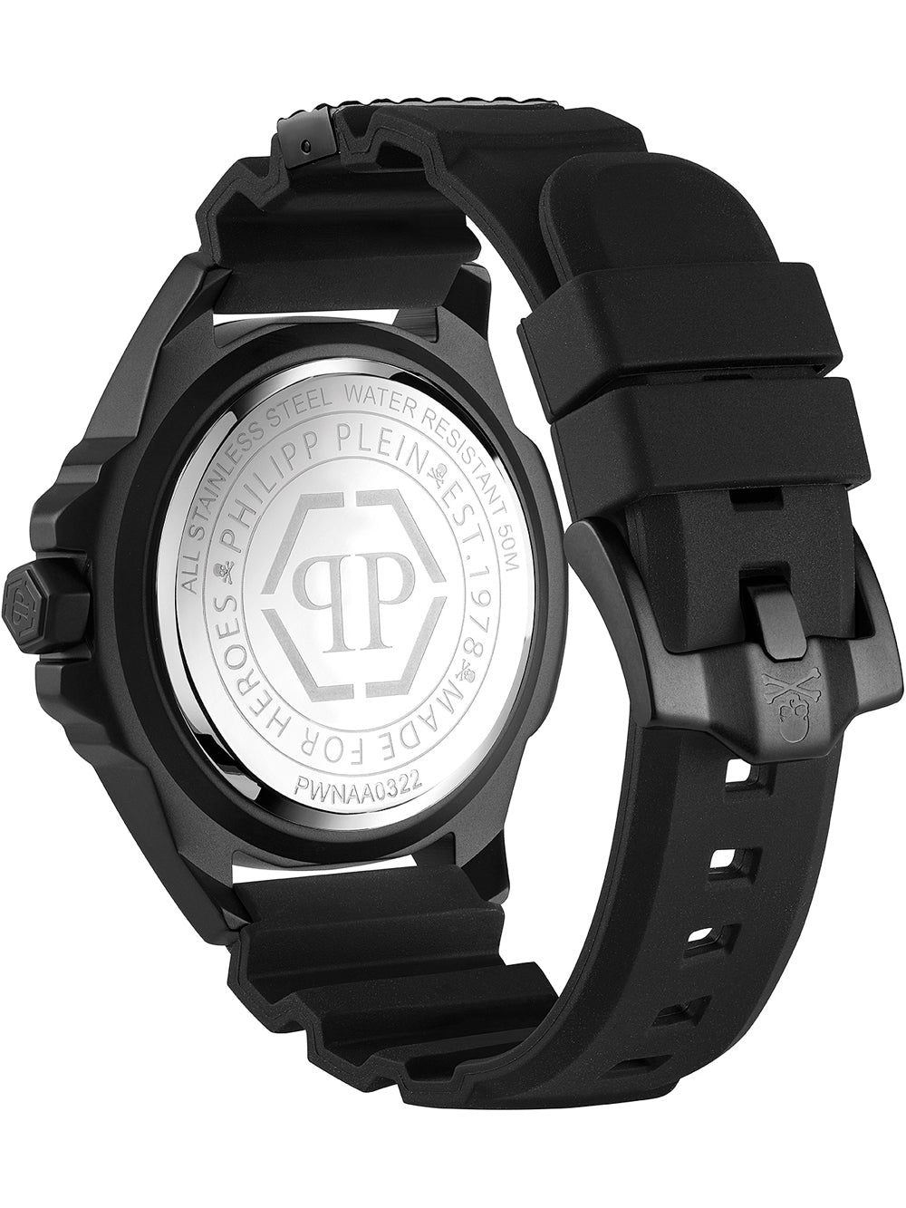 Philipp Plein PWNAA0322 The $kull Unisex 41mm 5ATM