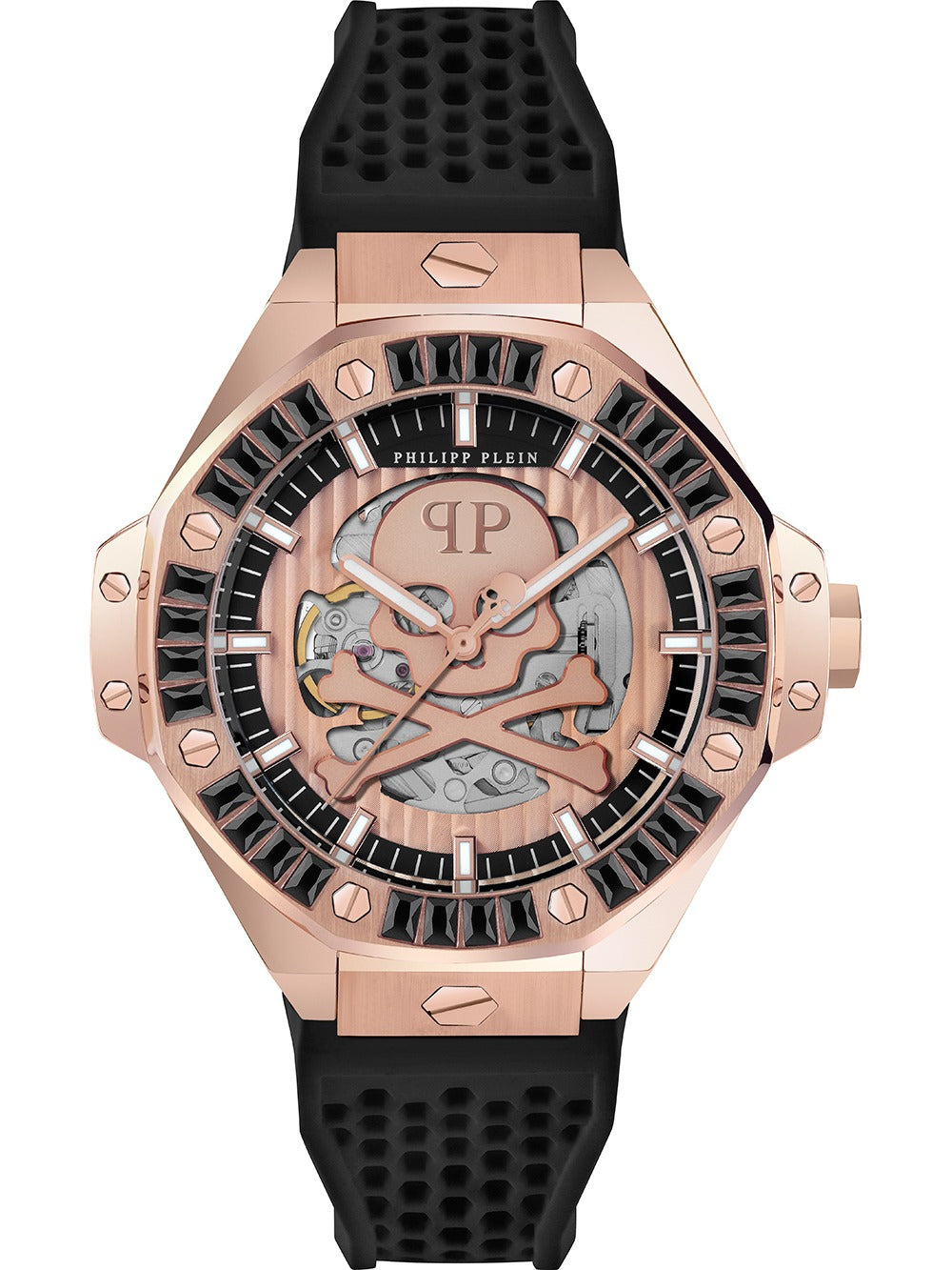 Philipp Plein PWPFA0324 vyriškas laikrodis Skeleton Royal Automatic 46mm 5ATM