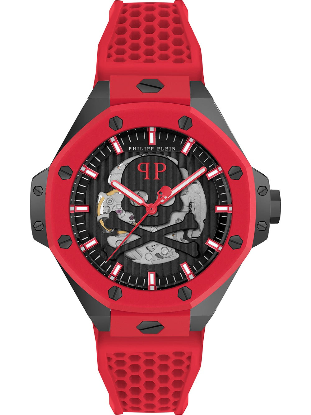 Philipp Plein PWPFA0524 vyriškas laikrodis Skeleton Royal Automatic 46mm 5ATM