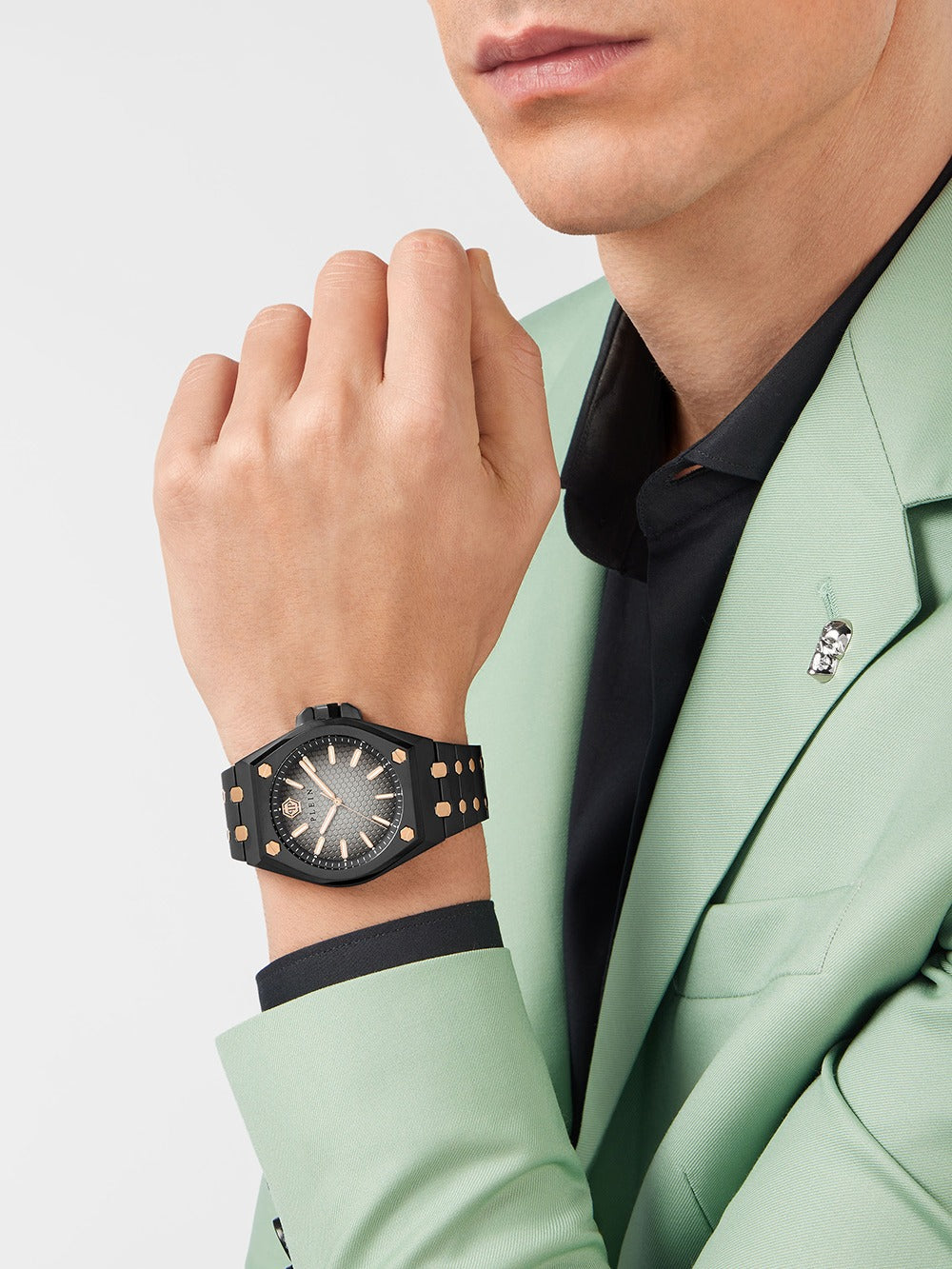 Philipp Plein PWPMA0424 vyriškas laikrodis Extreme Gent 43mm 5ATM