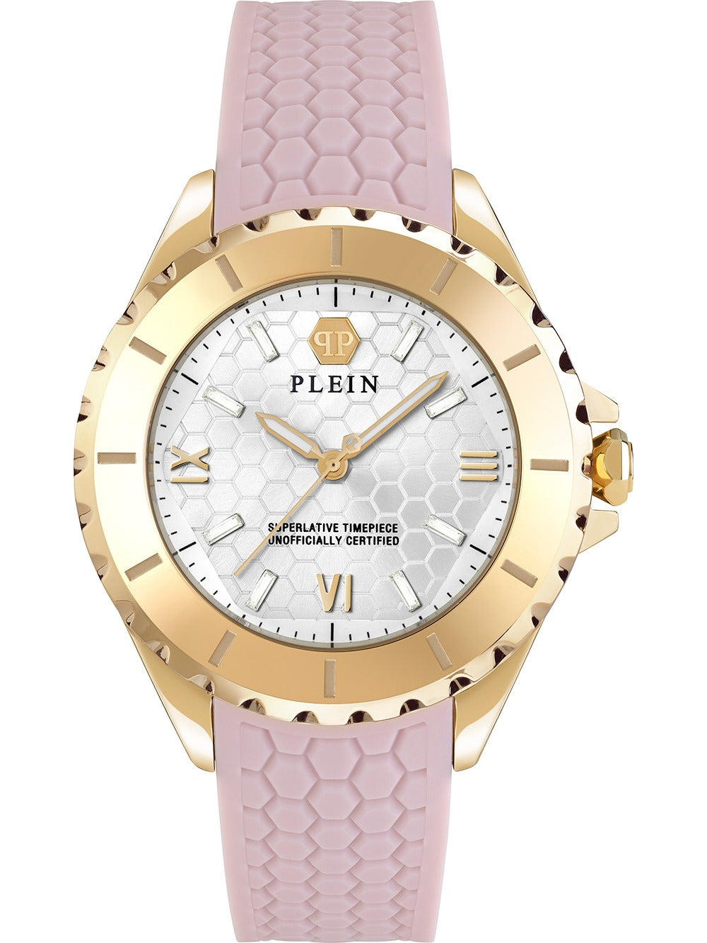 Philipp Plein PWPOA0224 moteriškas laikrodis Rock Couture 38mm 5ATM