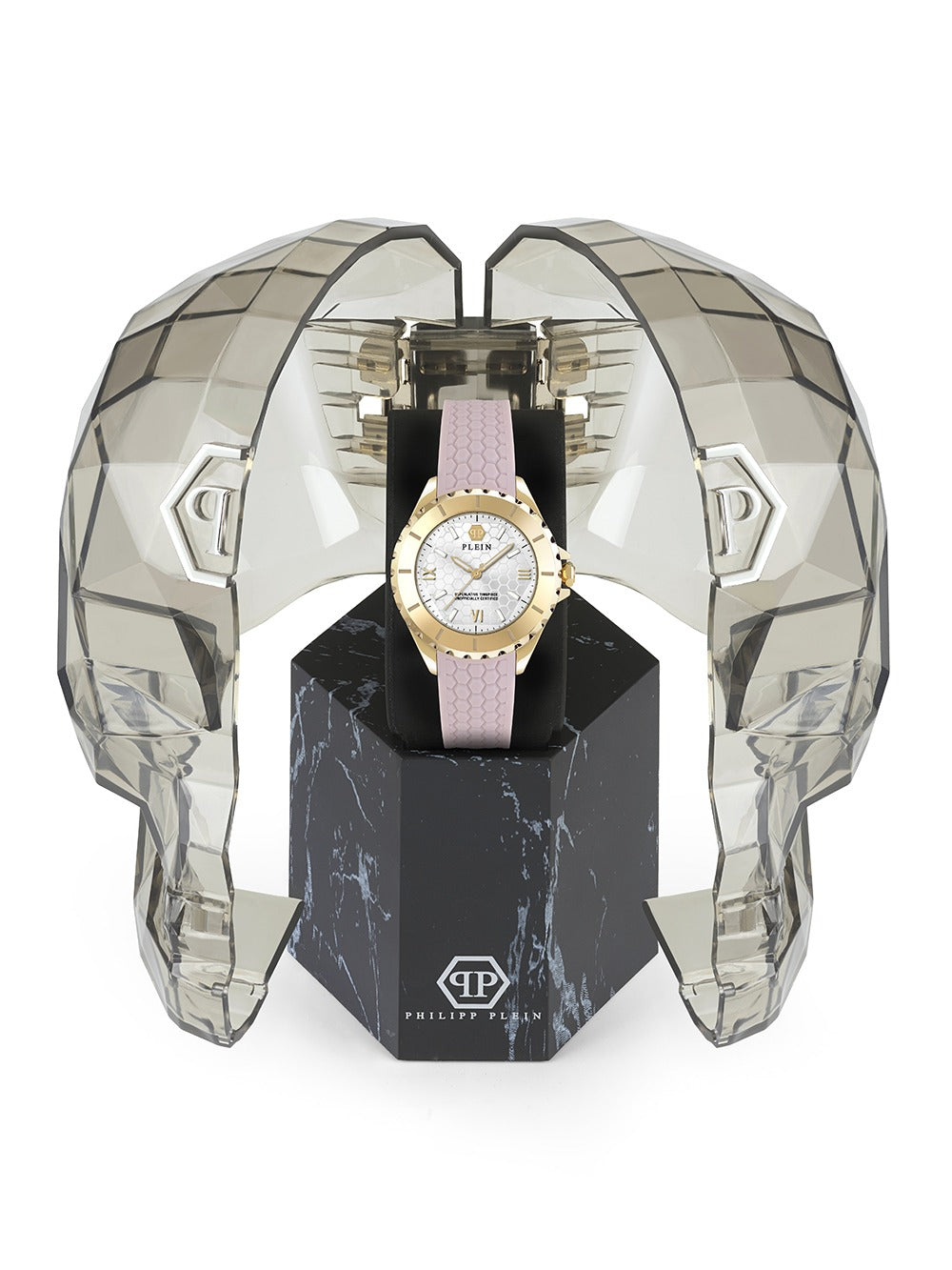 Philipp Plein PWPOA0224 moteriškas laikrodis Rock Couture 38mm 5ATM